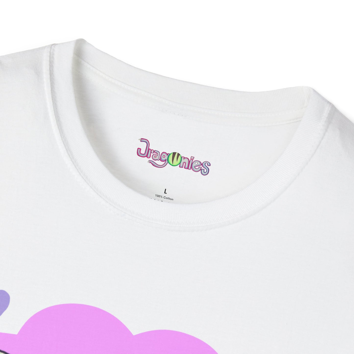 Dragonies Unisex Softstyle T-Shirt - Trendy Graphic Tee for Fantasy Lovers, Casual Wear, Gifts, Festivals, Fun Outfits