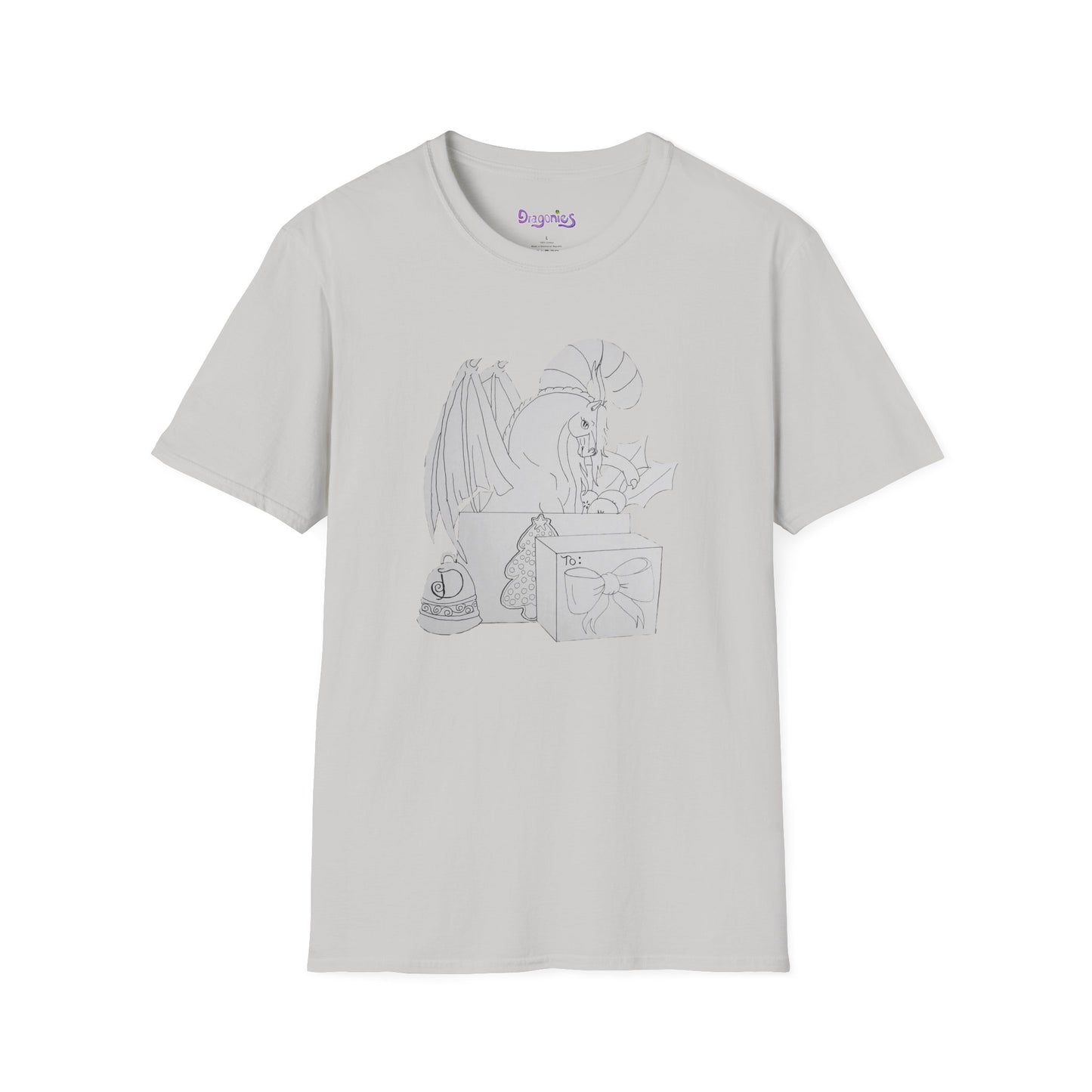 Coloe me Dragonies holidays T-Shirt, Cute Graphic Tee, Softstyle Unisex Shirt, Casual Wear, Halloween Costume, Anime Gift, Unique Present