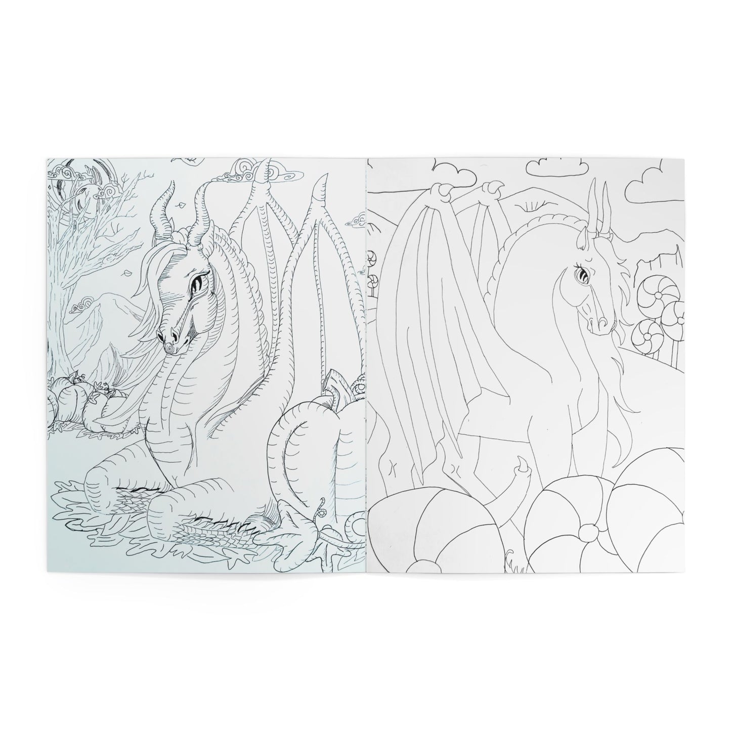 Dragonies Coloring Book 1