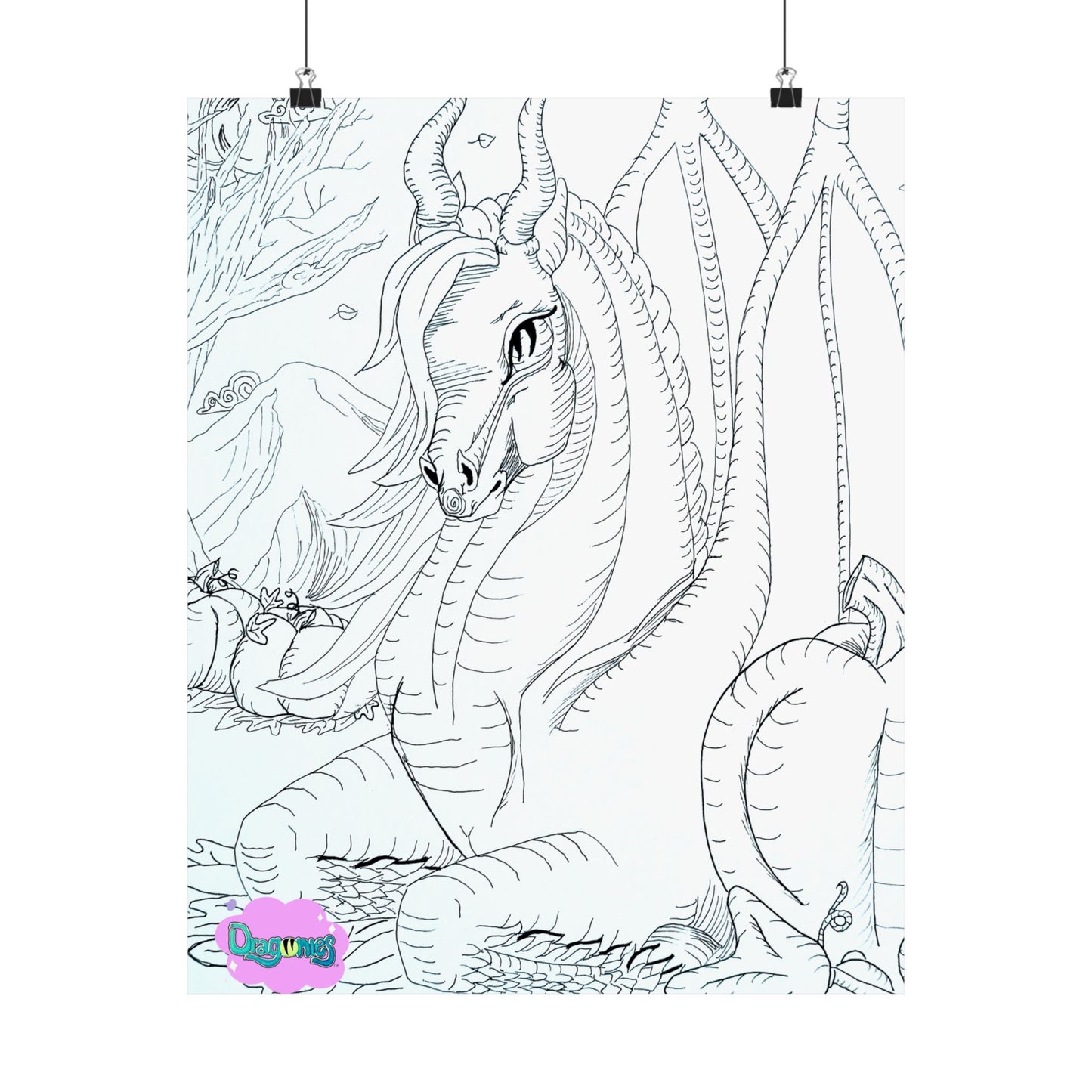 Fall Pumkin Harvest Dragonies, Mythical Wall Décor for Kids, Fantasy Room, Birthday Gift, Magical Home Decoration