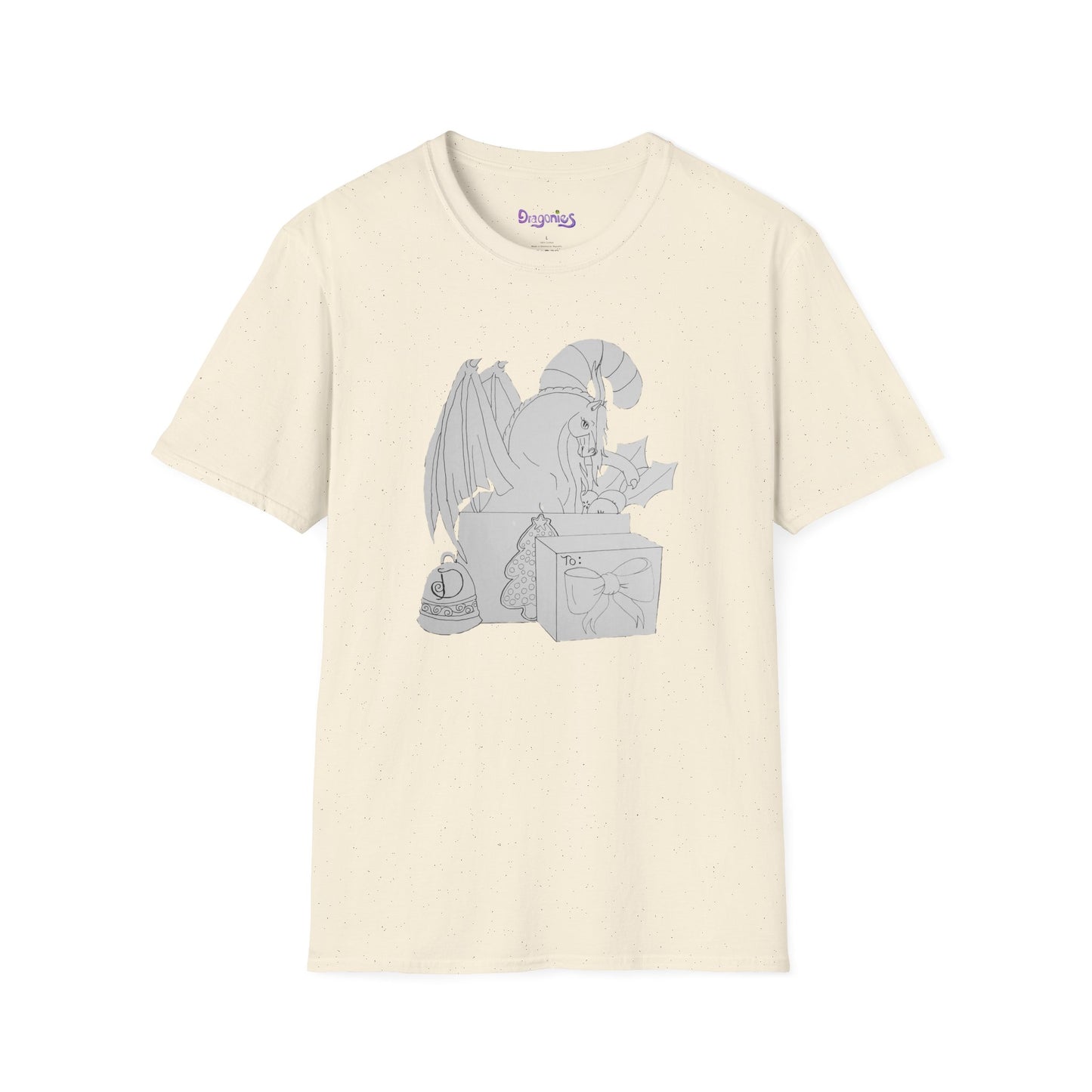 Coloe me Dragonies holidays T-Shirt, Cute Graphic Tee, Softstyle Unisex Shirt, Casual Wear, Halloween Costume, Anime Gift, Unique Present