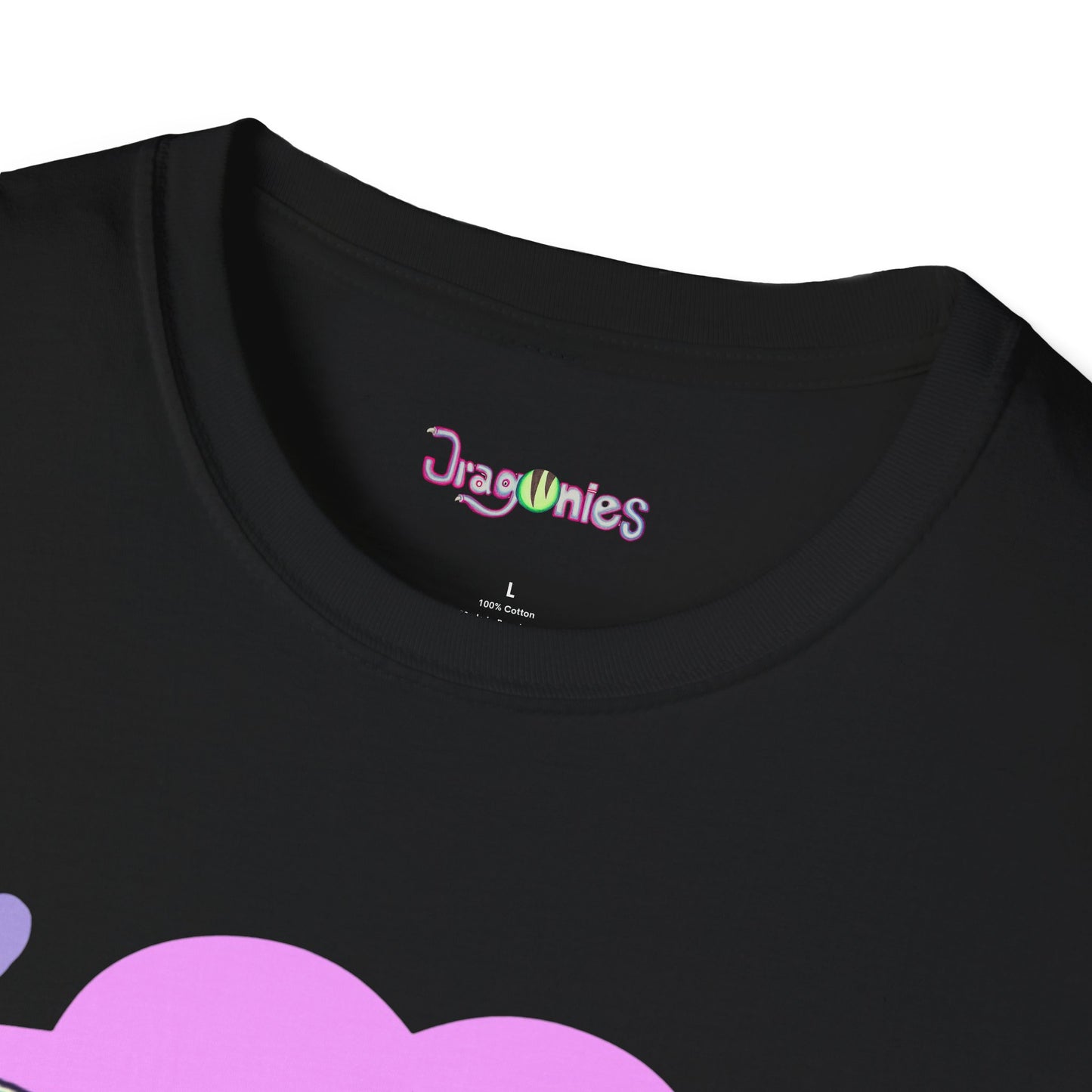 Dragonies Unisex Softstyle T-Shirt - Trendy Graphic Tee for Fantasy Lovers, Casual Wear, Gifts, Festivals, Fun Outfits